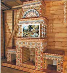 Изразцовые камины. 